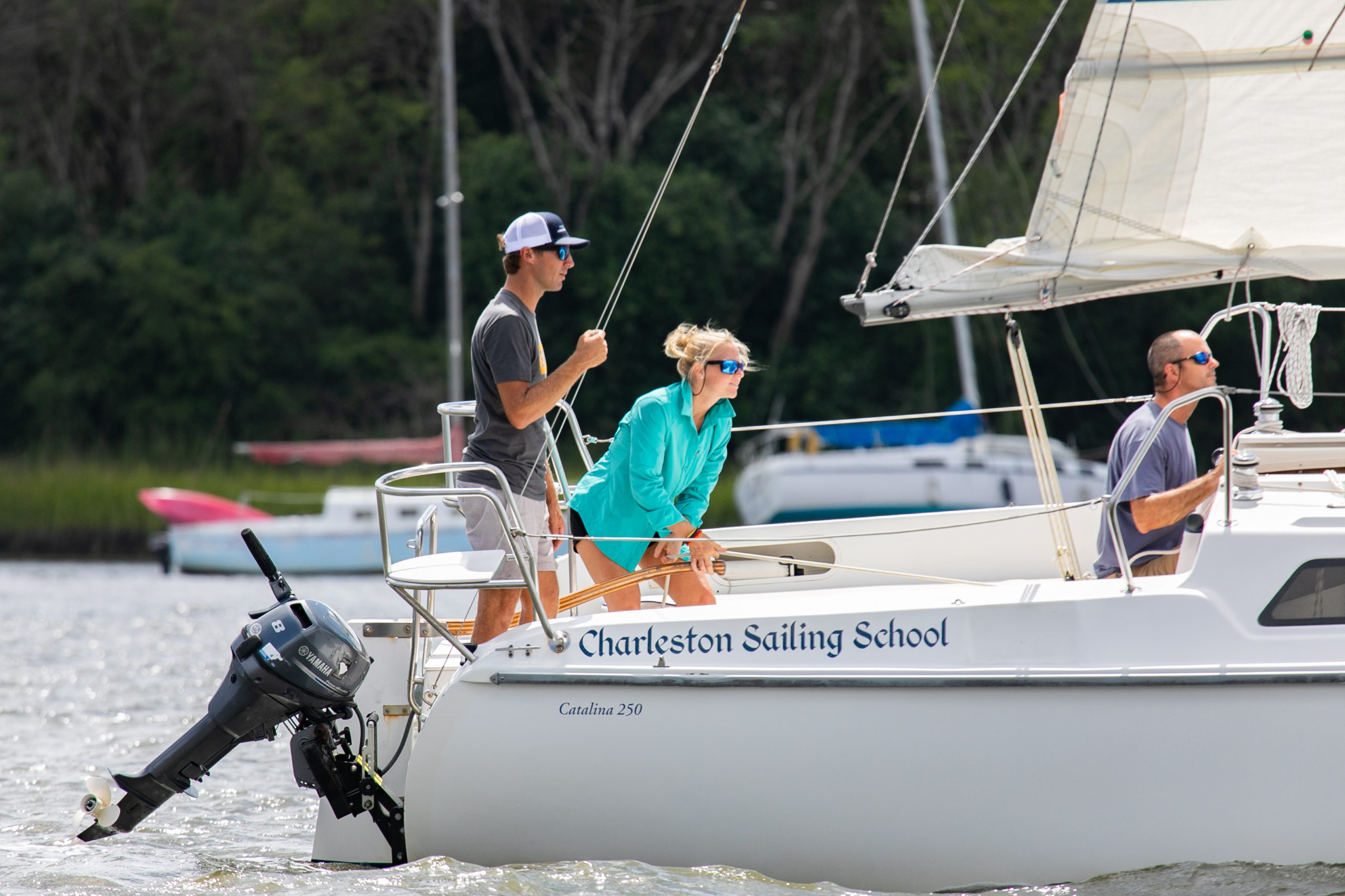 charleston sailing school and yacht charters